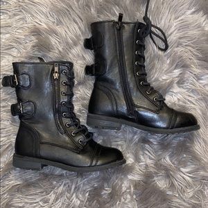 Black Combat Boots